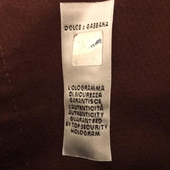 HP 5/10 Authentic Dolce &Cabanna Colduroy Jeans:35 - Picture 8 of 8